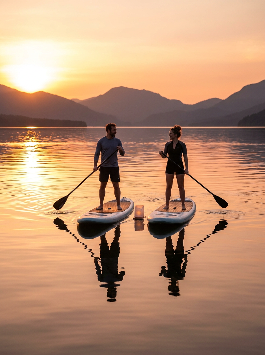 Stand-Up-Paddling am Millstätter See – Bretter zur Ausleihe.